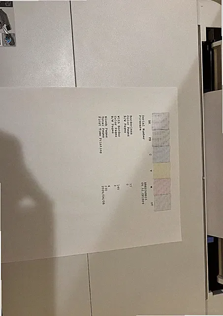 Epson EcoTank ET-8550 Wide Format Printer Open Box Tested Working 500 Pages