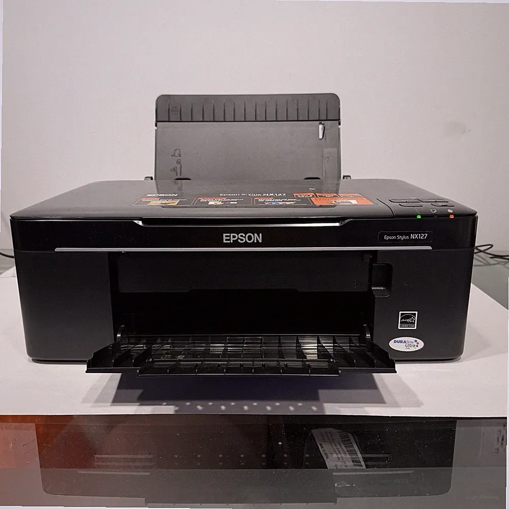 Epson Stylus NX127 All-In-One Inkjet Printer Scanner Copier Tested No Ink