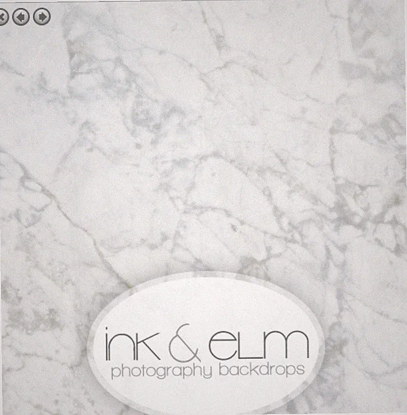 Ink & Elm Backdrop (10’ X 6’) Marble And Backdrop Stand NEW