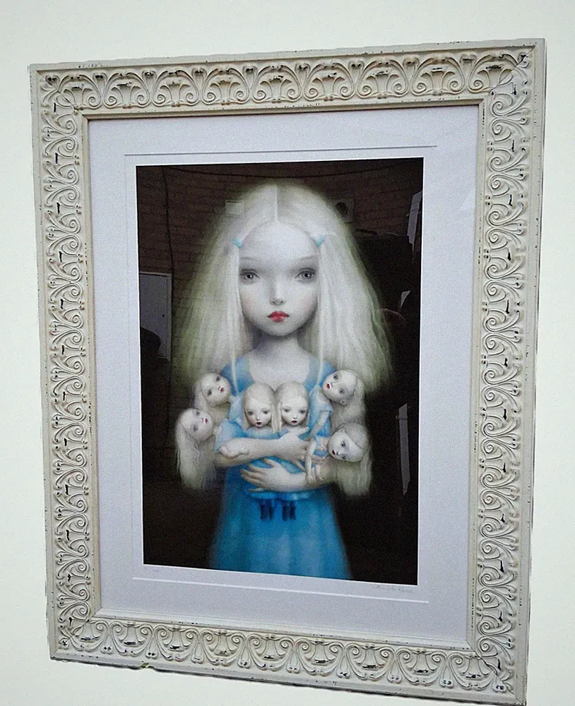 Nicoletta Ceccoli, Olympia, Archival Pigment Ink on Hahnemuhle Photo Rag Paper