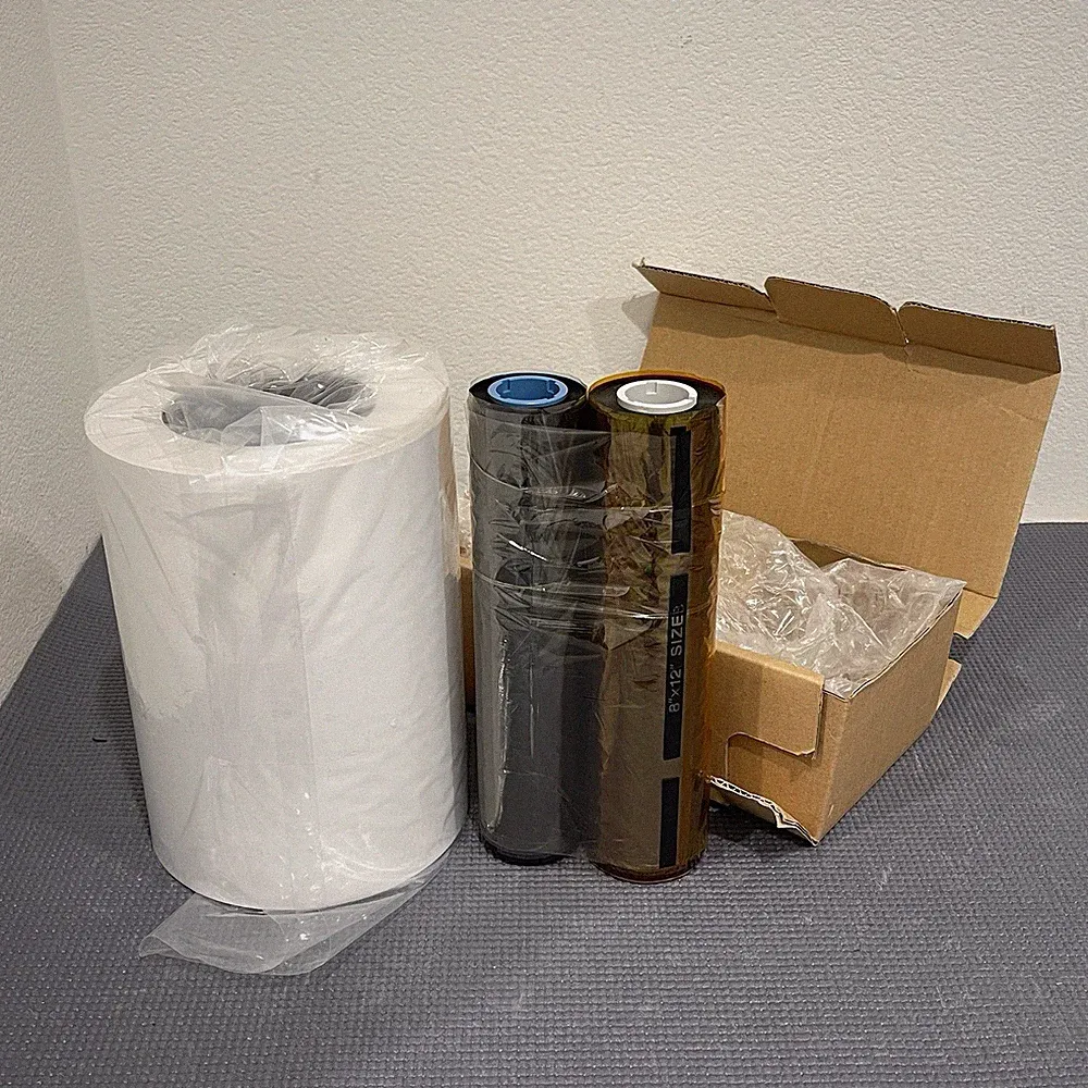 Photo Printer Media - 8" x 12" Size B Dye Sublimation Photo Paper & Ink Ribbon