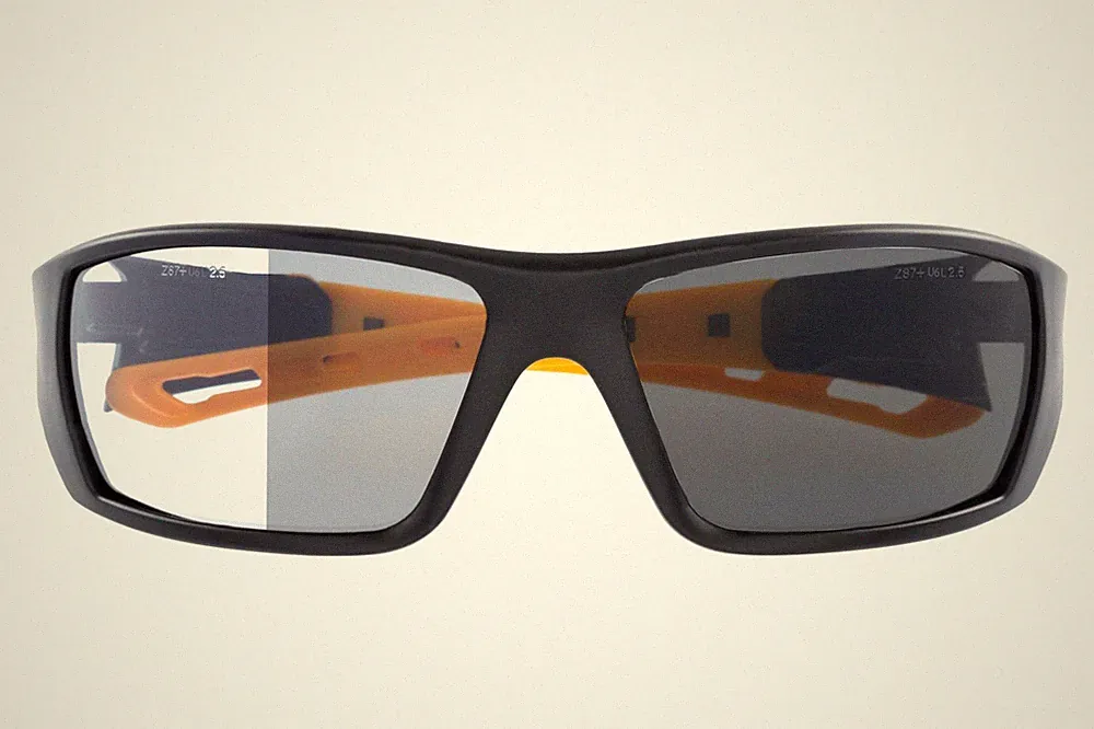 Photoplan Photochromic Safety Glasses, ANSI Z87.1, UV Protection, Anti Fog, S...