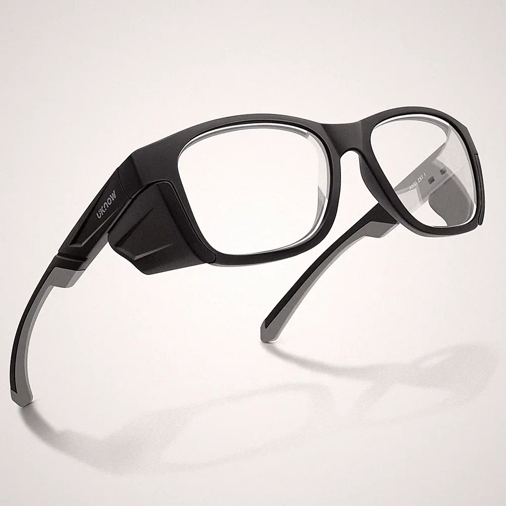 Safety Glasses - Photochromic Lenses - Eye Protection with Side Shields - ANS...