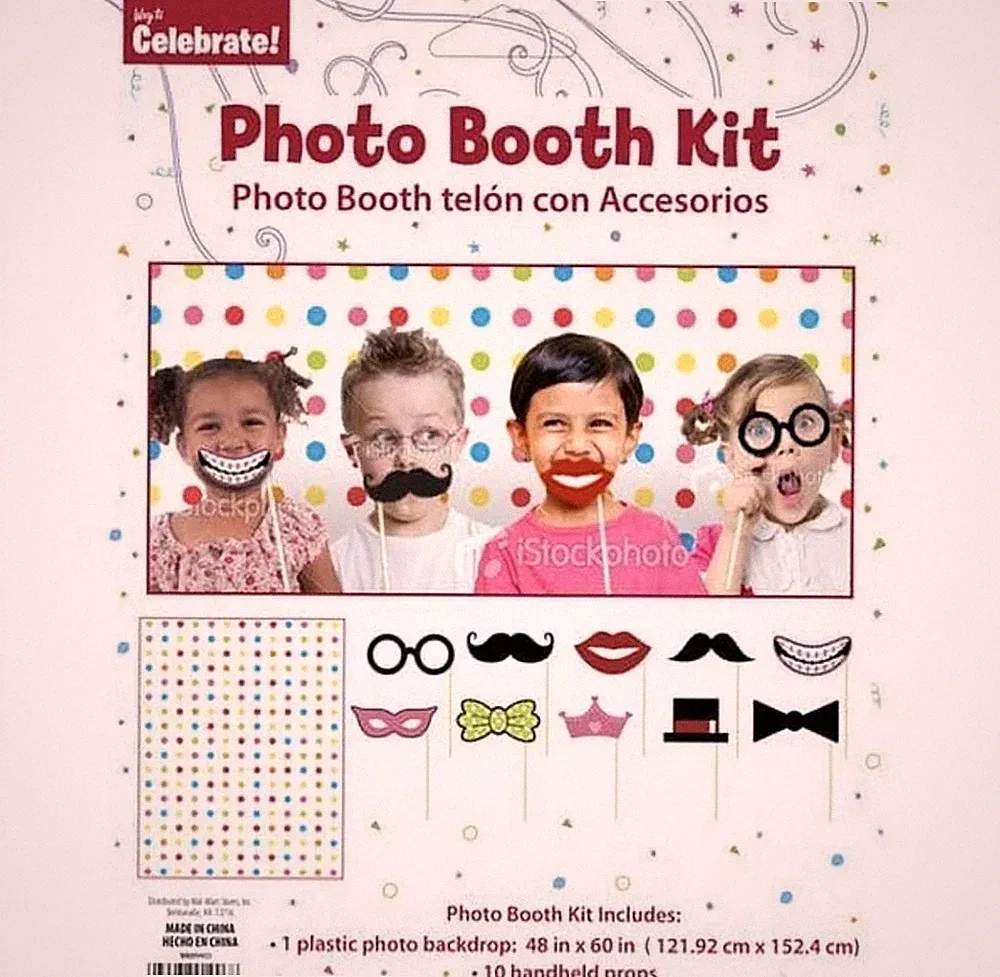 Way to Celebrate! Photo Booth Props Kit - 11 Prop Pieces per Kit